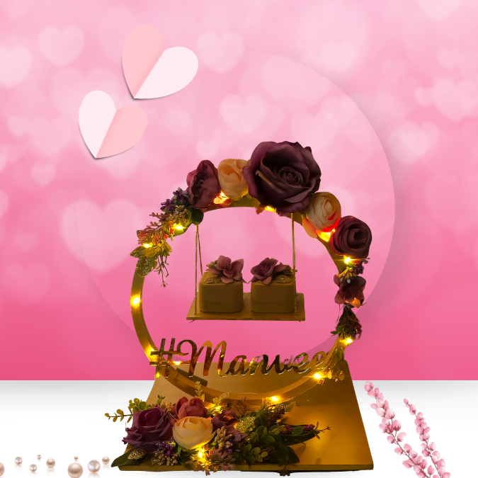 Engagements tray Decor