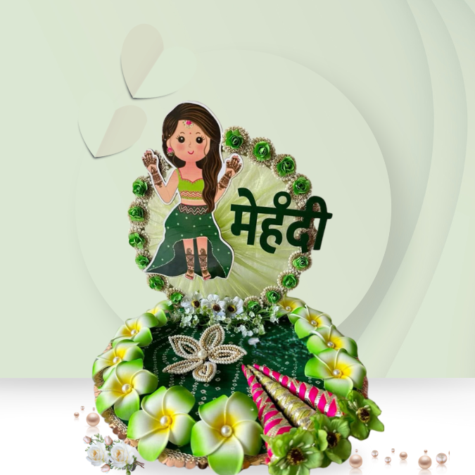 Mehndi Tray Decor